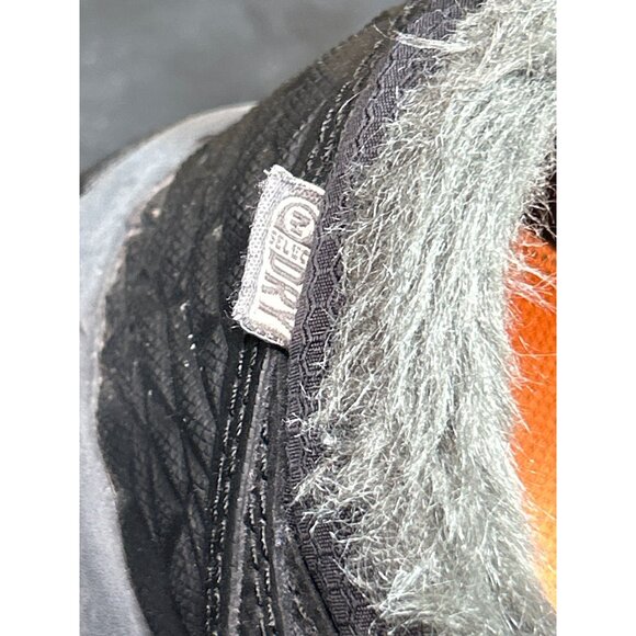 Merrell Womens Black Huckleberry Leather Slip-On Shoes Faux Fur Trim Size 8.5 - Picture 3 of 9